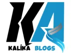 Logo of kalika blogs. the letter are K and A which is written then down kalika blogs is writtern